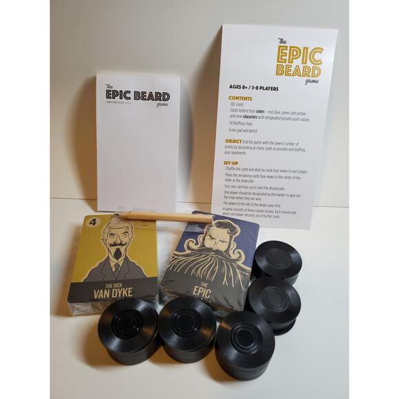 The Epic Beard Game - 100% Complete 3 - 8 Players - Picture 3 of 6